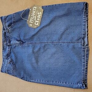 Cato Denim Skirt 14 Embelished